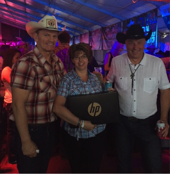And The WINNER Is… Lisa! ..of An HP Elite Tablet